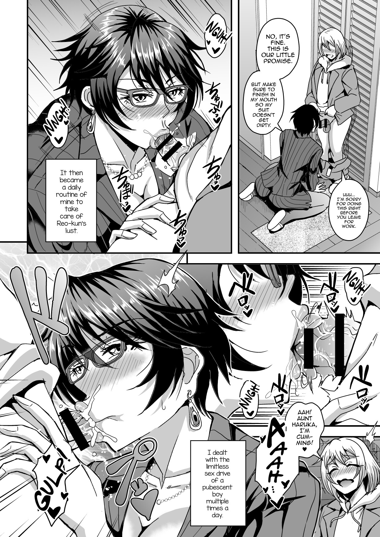 Hentai Manga Comic-A Story About a Bachelor Woman Around 40 Who is Addicted to a Relationship with a Younger Boy Who is Also a Friend's Son-Read-15